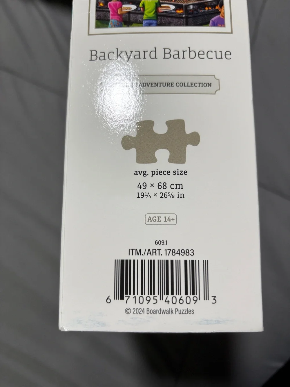 Boardwalk Backyard Barbecue 1000-Piece Puzzle - Colorful Picnic Scene